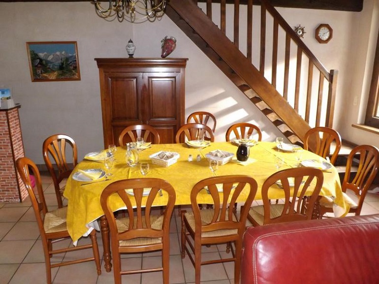 Notre table d'hôtes solognote